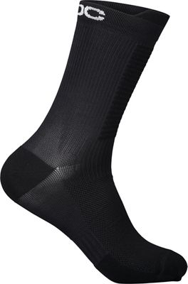 POC Lithe MTB Sock Mid 2022 - Uranium Black, Uranium Black